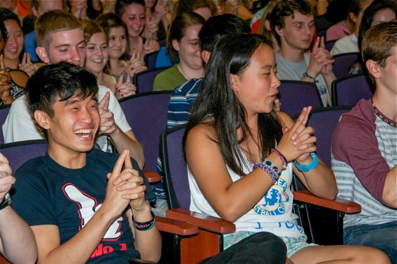 Stage Hypnosis Show Audience, Tampa, Florida