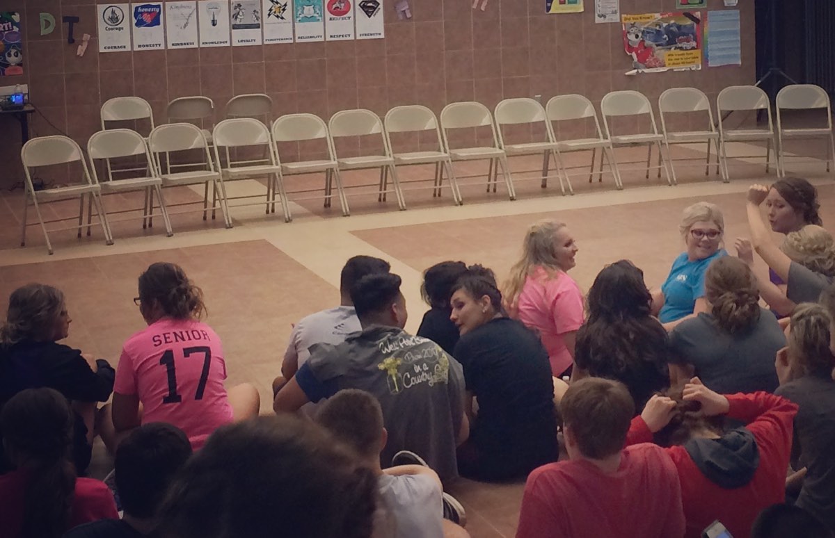 Post Prom Entertainment Hypnosis Show Performance Area