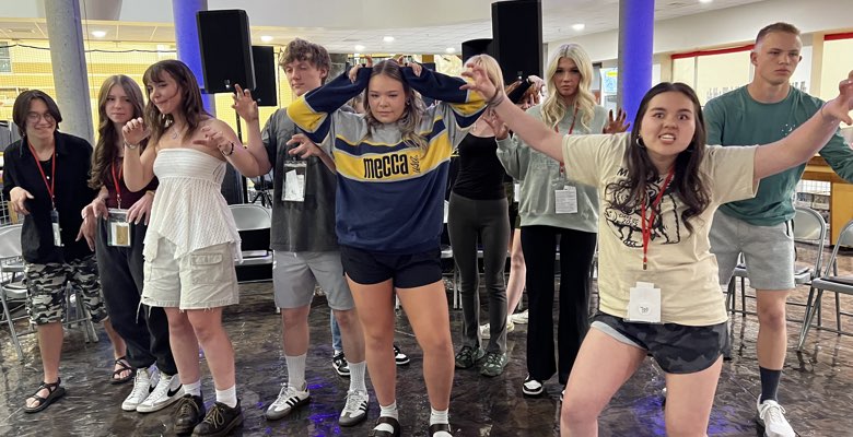 High School Graduation Party Hypnosis Show.